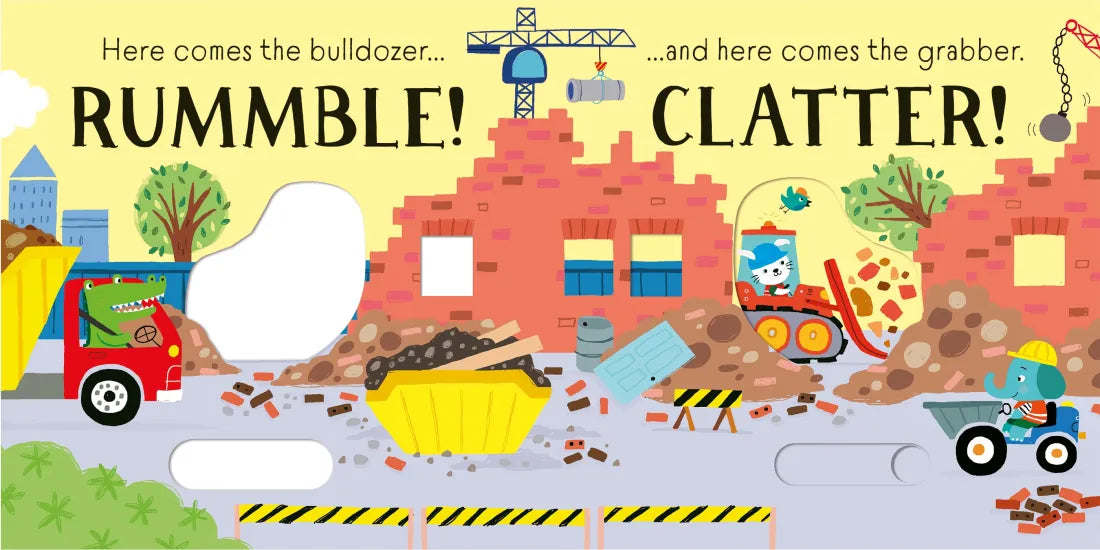Slider Sound Books: Rummble! GB - Board book