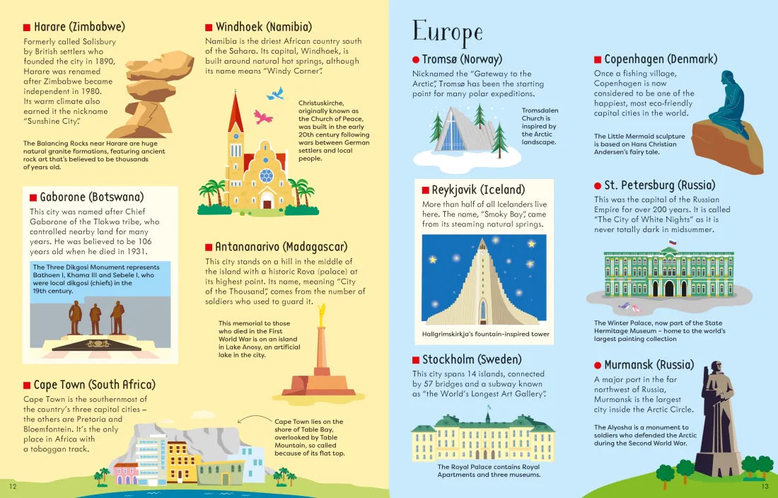 Book and Jigsaw Cities of the World GB - Paperback / softback