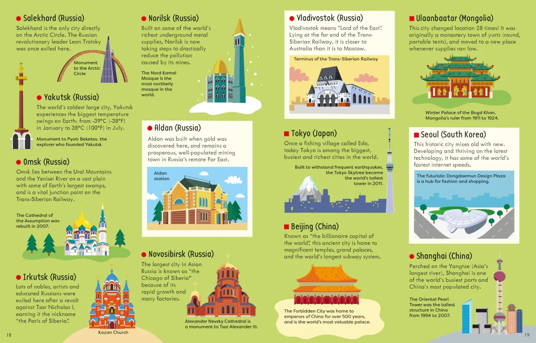 Book and Jigsaw Cities of the World GB - Paperback / softback