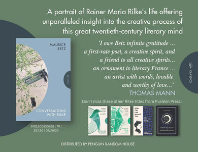 Conversations with Rilke US - Paperback / softback