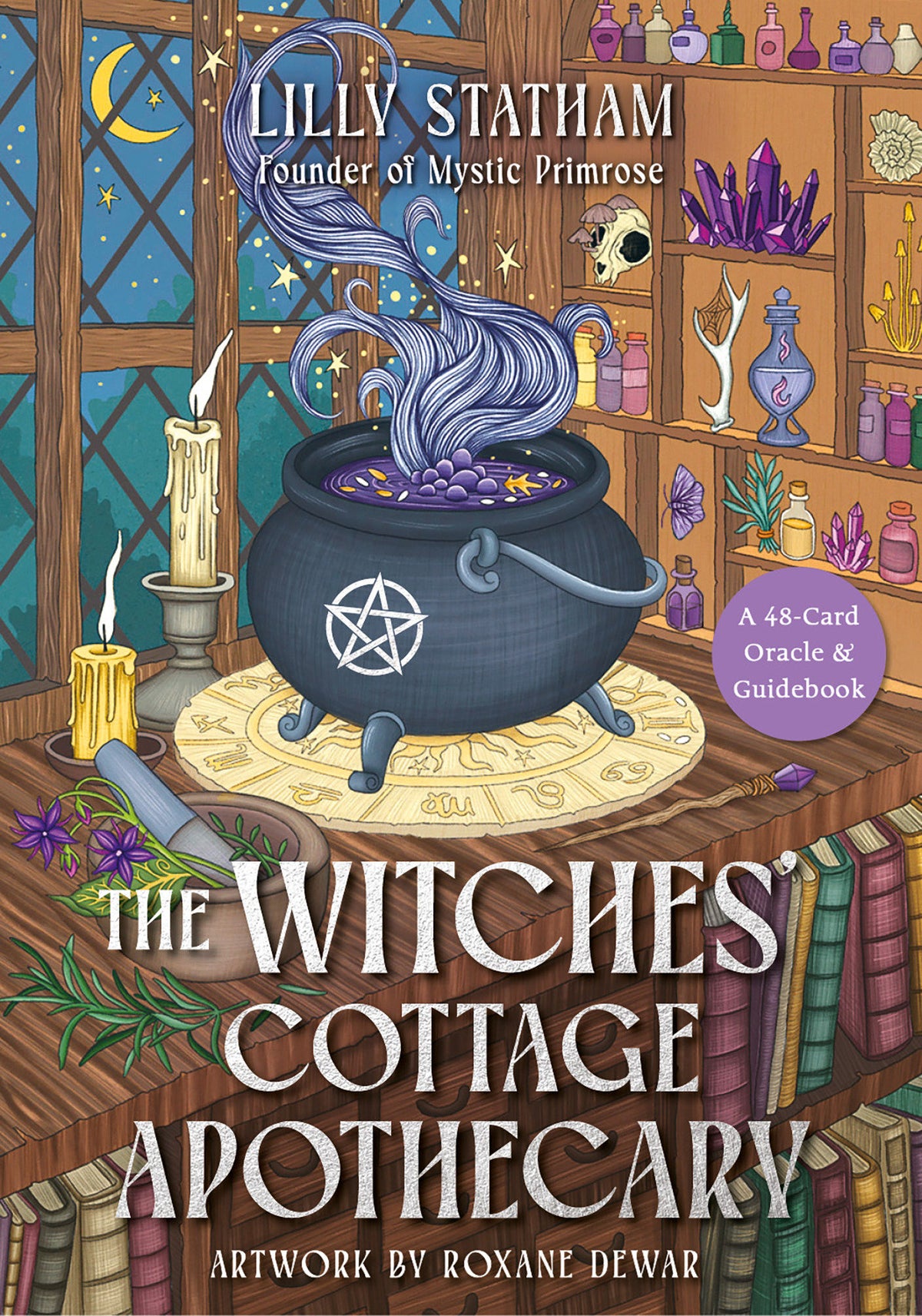The Witches' Cottage Apothecary cover (ISBN 9781808950018)
