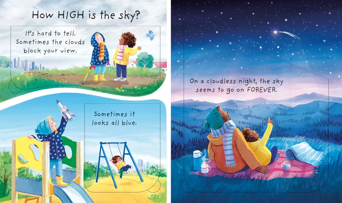 Very First Questions and Answers: How high is the sky? GB - Board book
