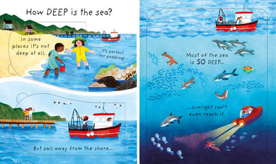 Very First Questions and Answers: How deep is the sea? GB - Board book