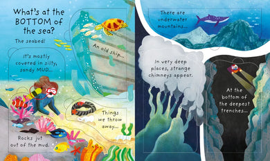 Very First Questions and Answers: How deep is the sea? GB - Board book