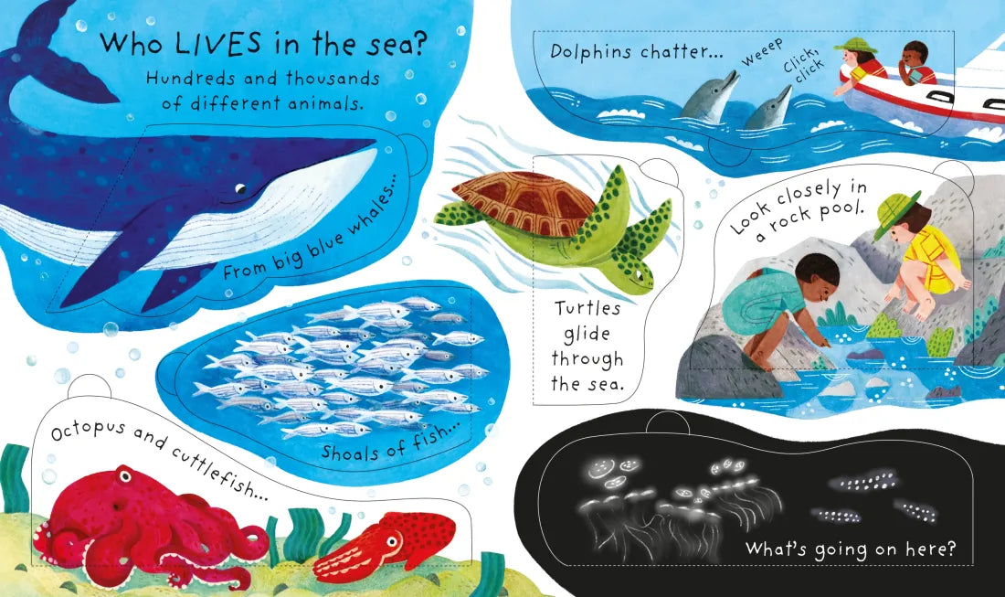 Very First Questions and Answers: How deep is the sea? GB - Board book
