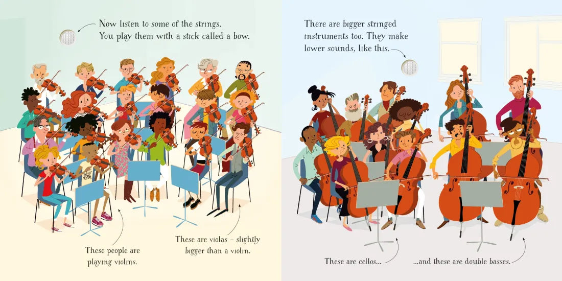 The Orchestra GB - Board book