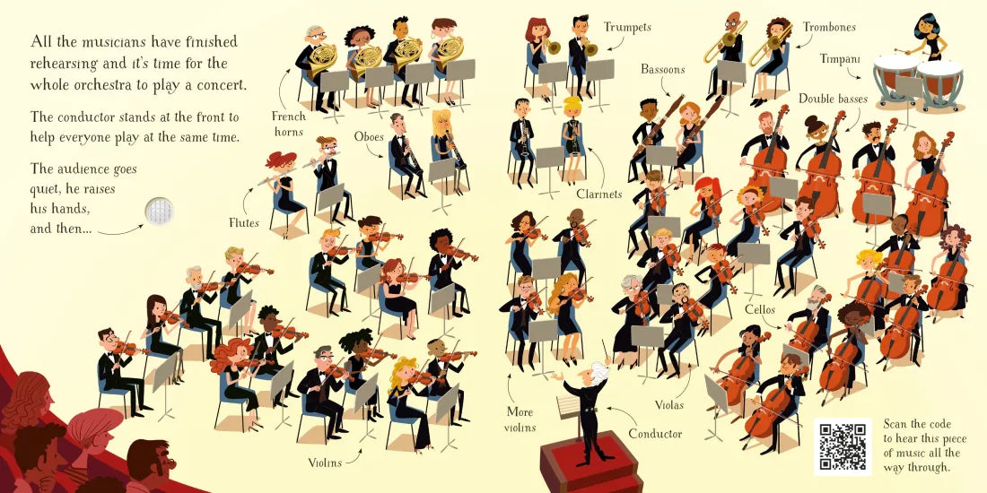 The Orchestra GB - Board book