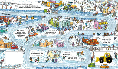 Wind-up Digger GB - Board book