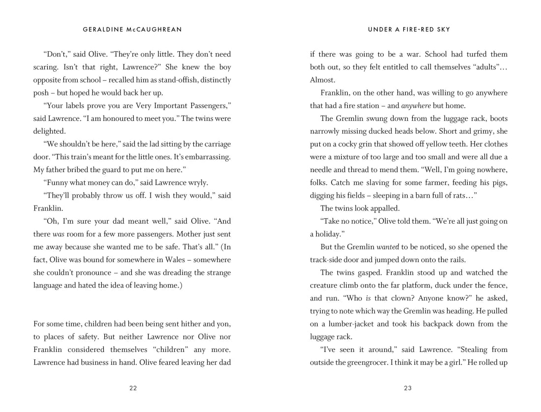 Under a Fire-Red Sky GB - Paperback / softback