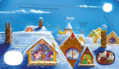 Wind-Up Santa's Sleigh GB - Board book