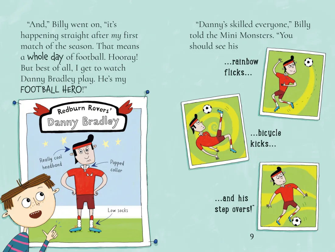 Billy and the Mini Monsters: Monsters Play Football GB - Paperback / softback