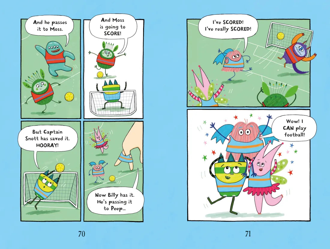 Billy and the Mini Monsters: Monsters Play Football GB - Paperback / softback