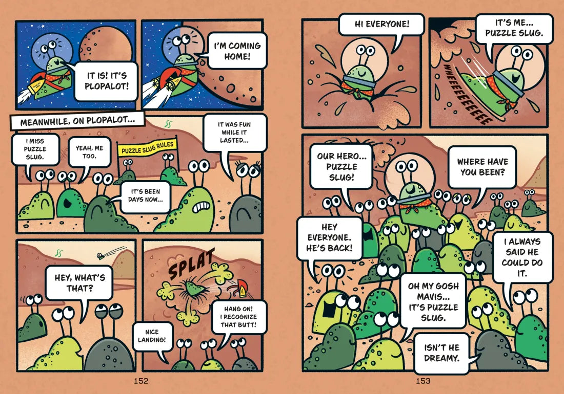 Puzzle Slug and the Intergalactic Poop Robbery GB - Paperback / softback