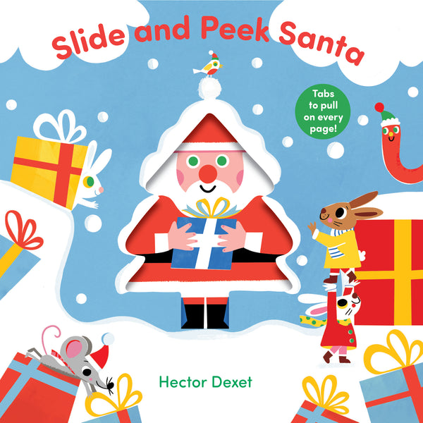 Slide and Peek Santa-Children’s Early years / early learning concepts-買書書 BuyBookBook