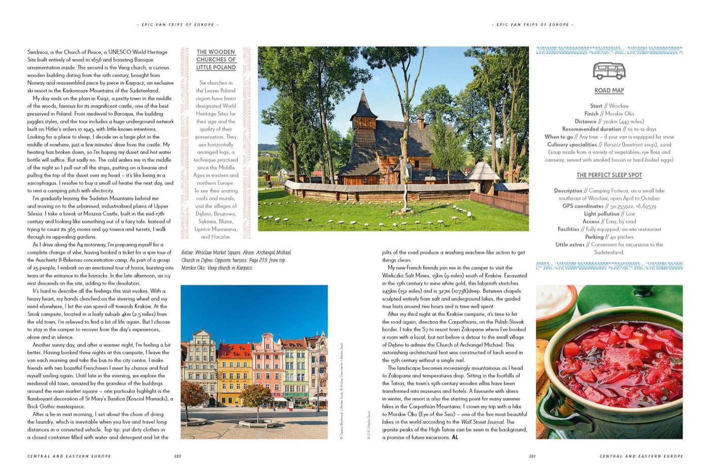 Lonely Planet Epic Van Trips of Europe inside page 10