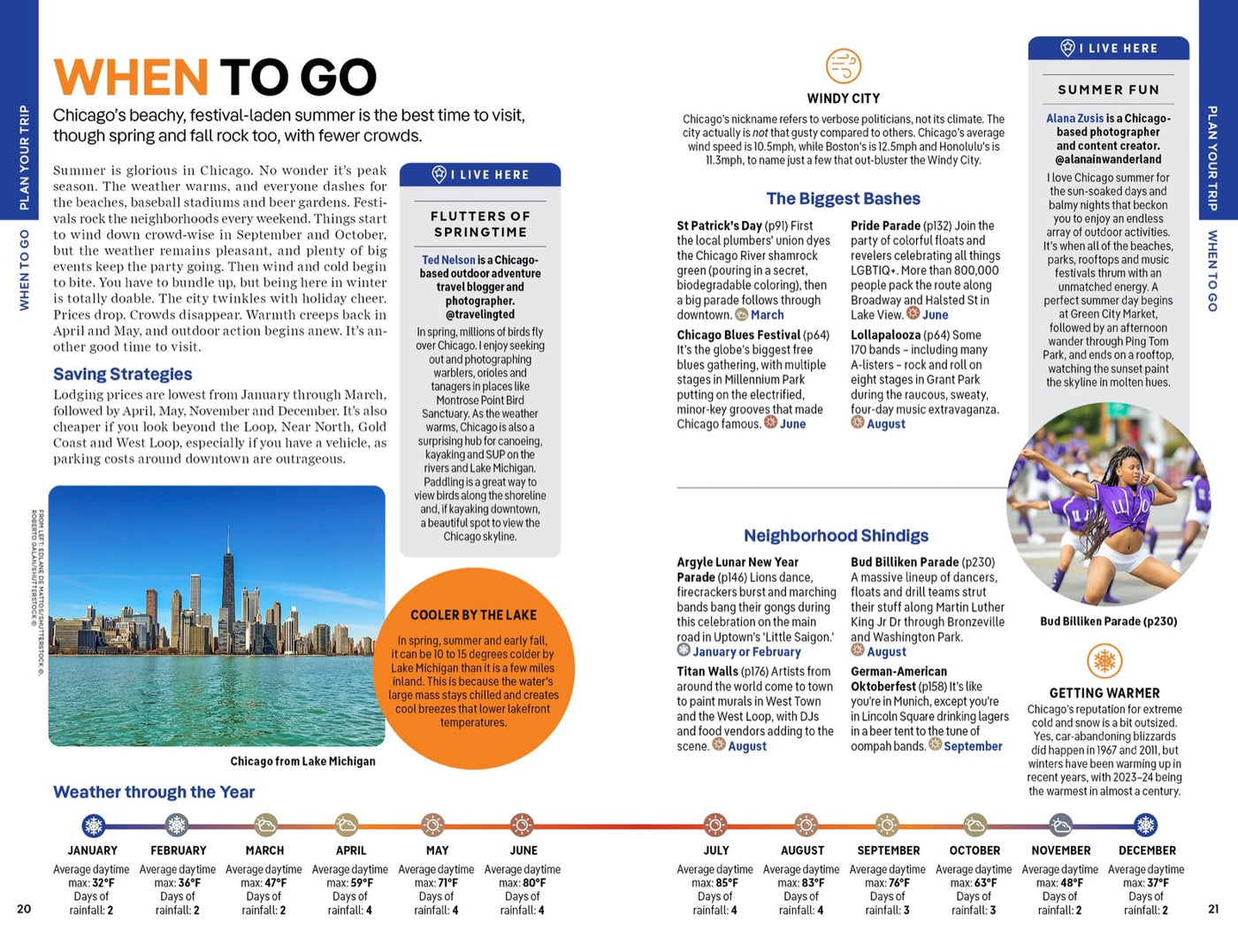 Lonely Planet Chicago inside page 5
