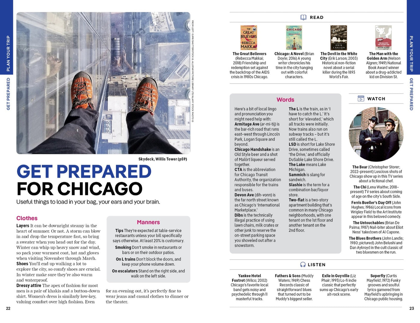 Lonely Planet Chicago inside page 6