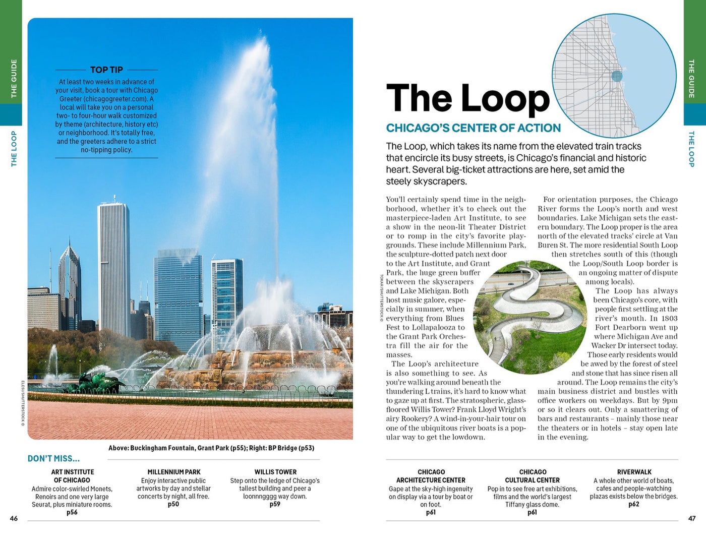 Lonely Planet Chicago inside page 10