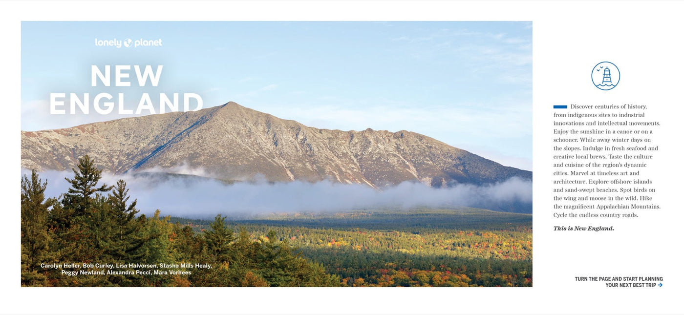 Lonely Planet Experience New England inside page 1