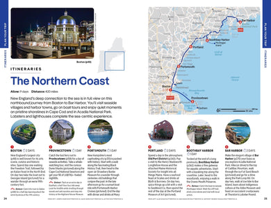 Lonely Planet New England inside page 5