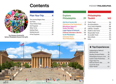 Lonely Planet Pocket Philadelphia inside page 1