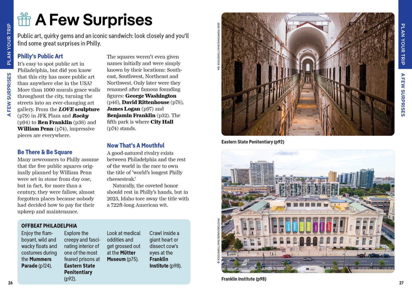 Lonely Planet Pocket Philadelphia inside page 7