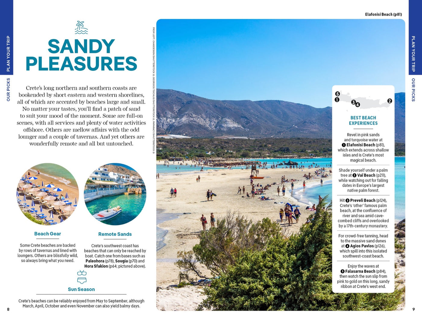 Lonely Planet Crete inside page 4