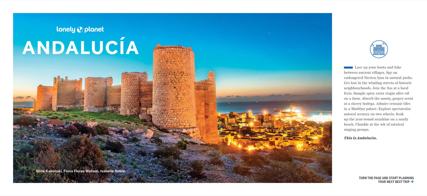 Lonely Planet Experience Andalucia inside page 1