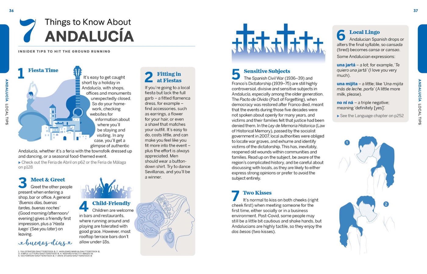 Lonely Planet Experience Andalucia inside page 6