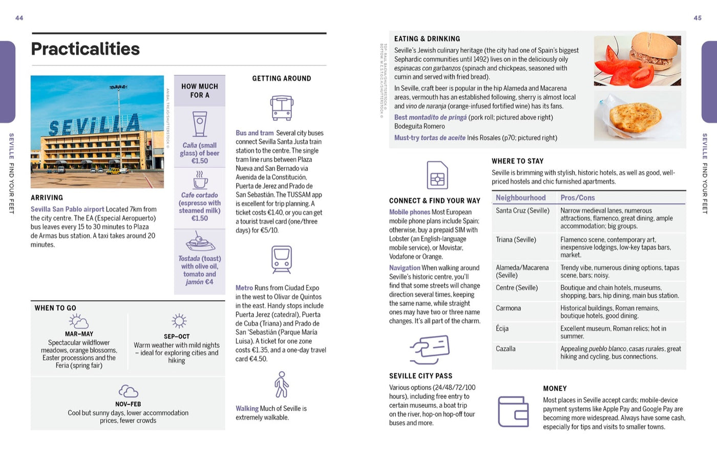 Lonely Planet Experience Andalucia inside page 9
