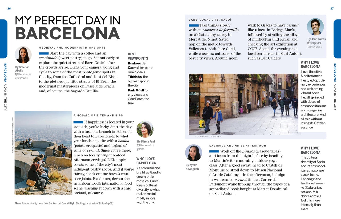Lonely Planet Experience Barcelona inside page 6