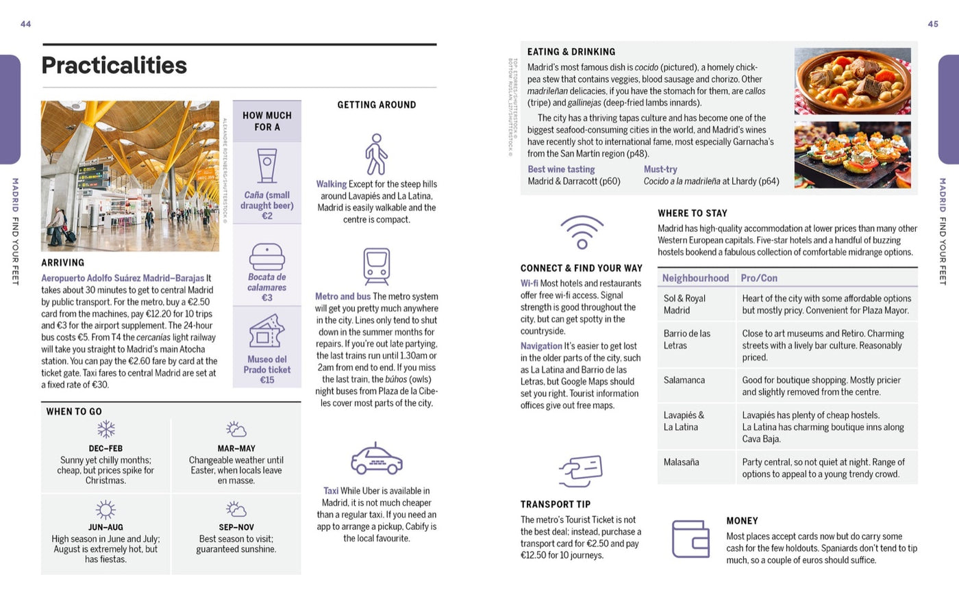 Lonely Planet Experience Spain inside page 9