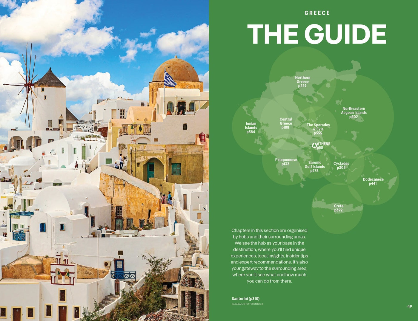 Lonely Planet Greece inside page 9