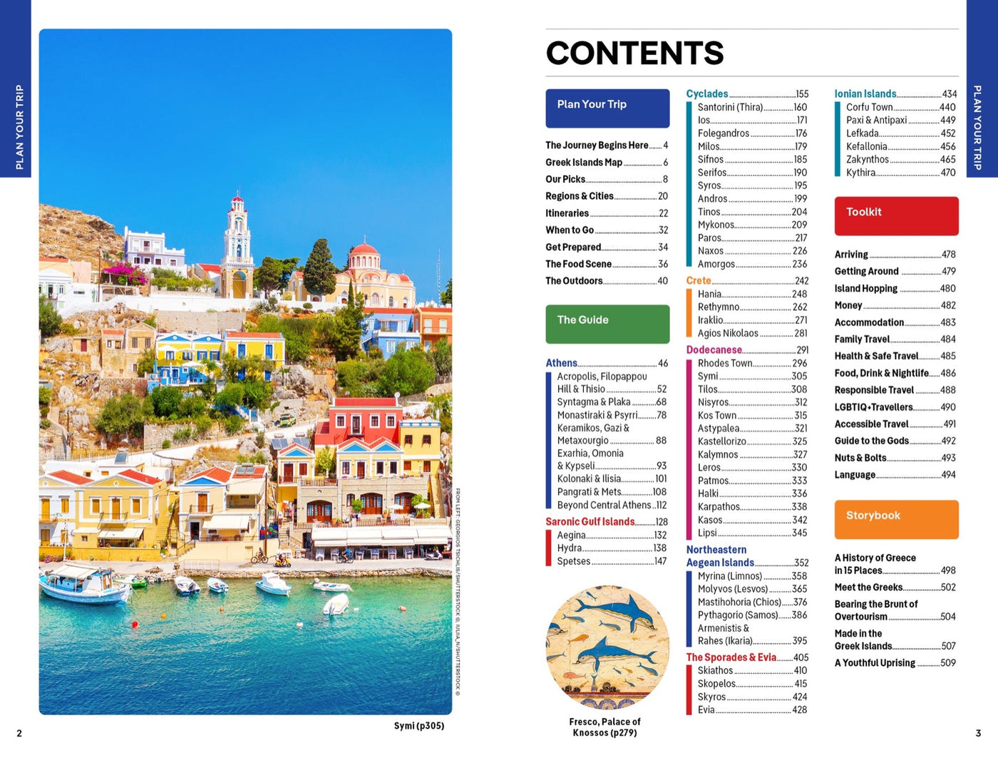 Lonely Planet Greek Islands inside page 1