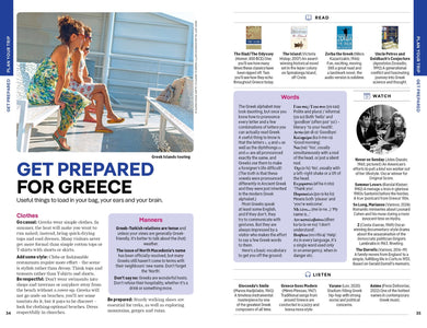 Lonely Planet Greek Islands inside page 7