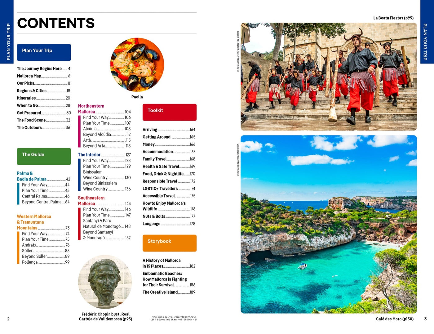 Lonely Planet Mallorca inside page 1