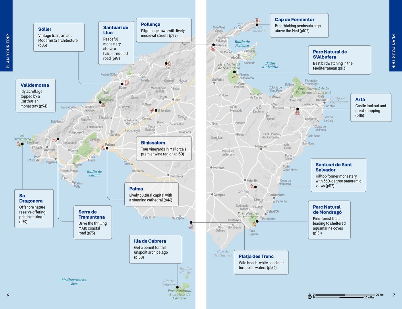 Lonely Planet Mallorca inside page 3