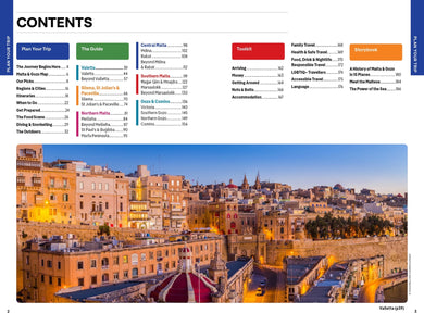 Lonely Planet Malta & Gozo inside page 1
