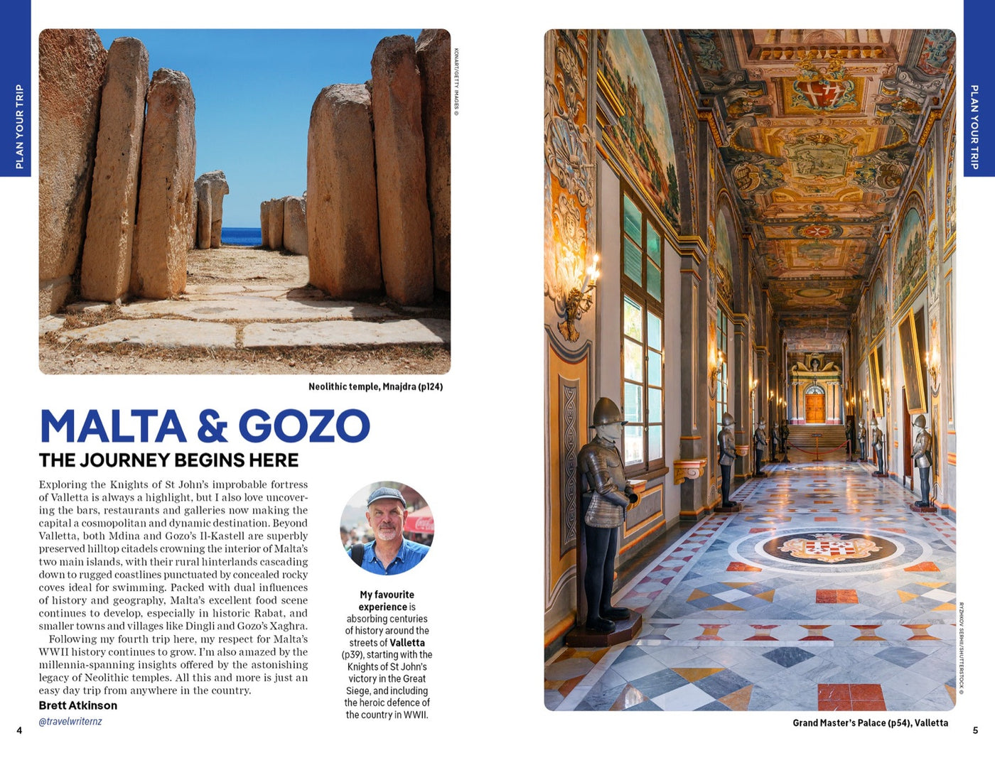 Lonely Planet Malta & Gozo inside page 2