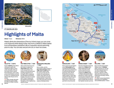 Lonely Planet Malta & Gozo inside page 5