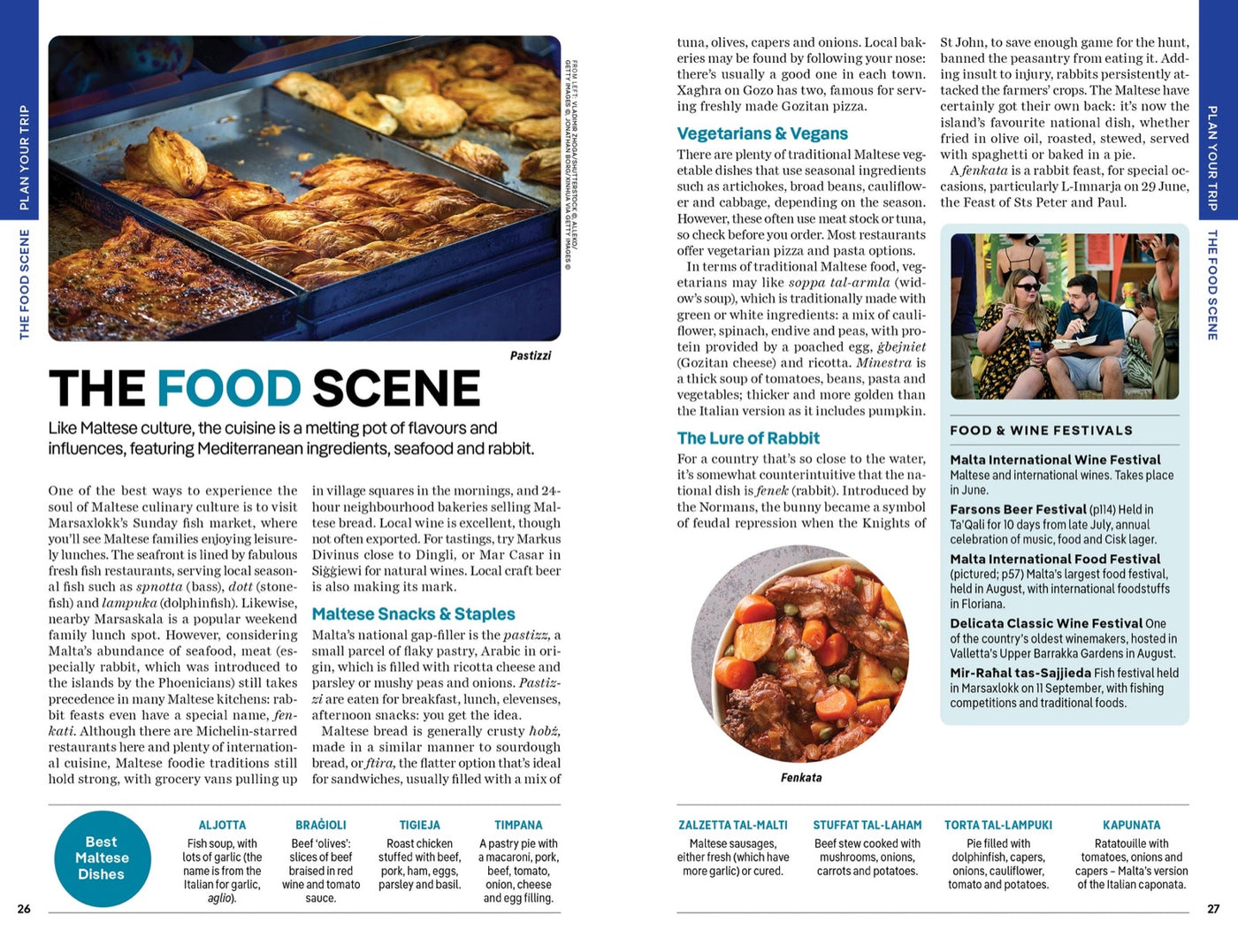 Lonely Planet Malta & Gozo inside page 8