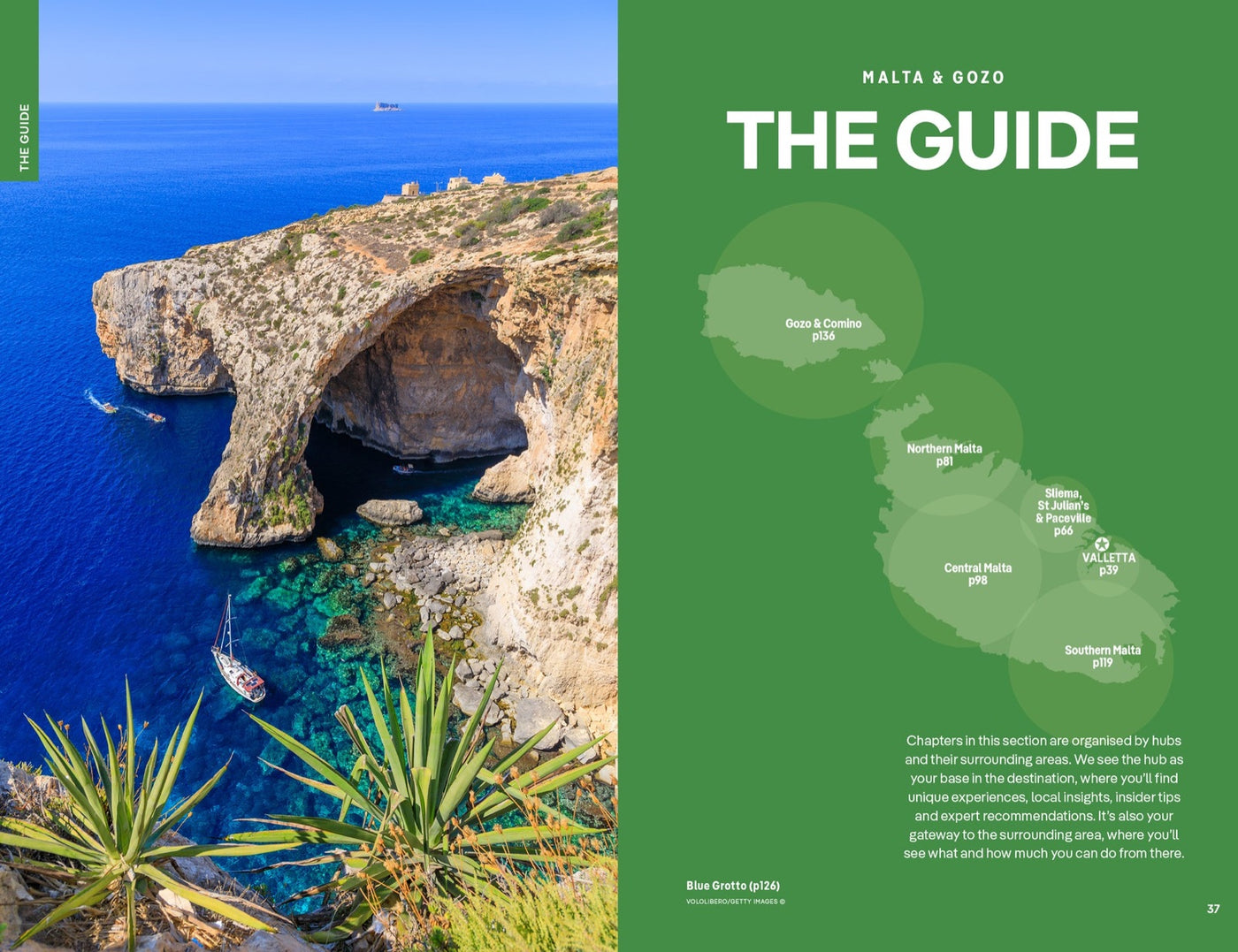 Lonely Planet Malta & Gozo inside page 9