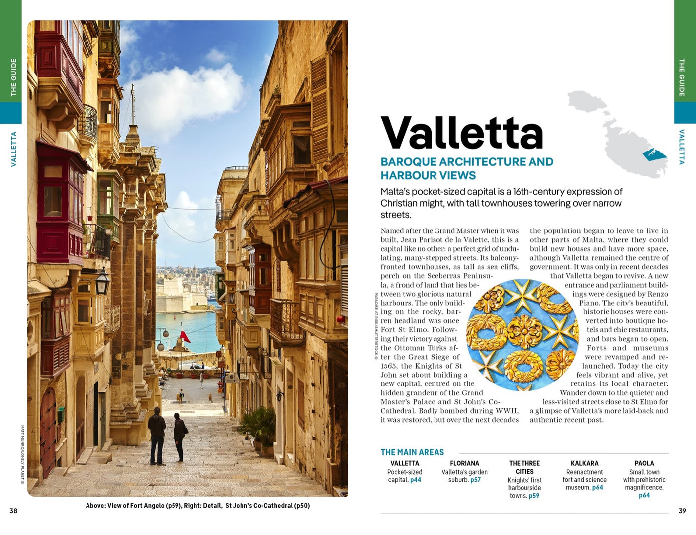 Lonely Planet Malta & Gozo inside page 10