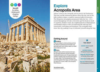 Lonely Planet Pocket Athens inside page 10