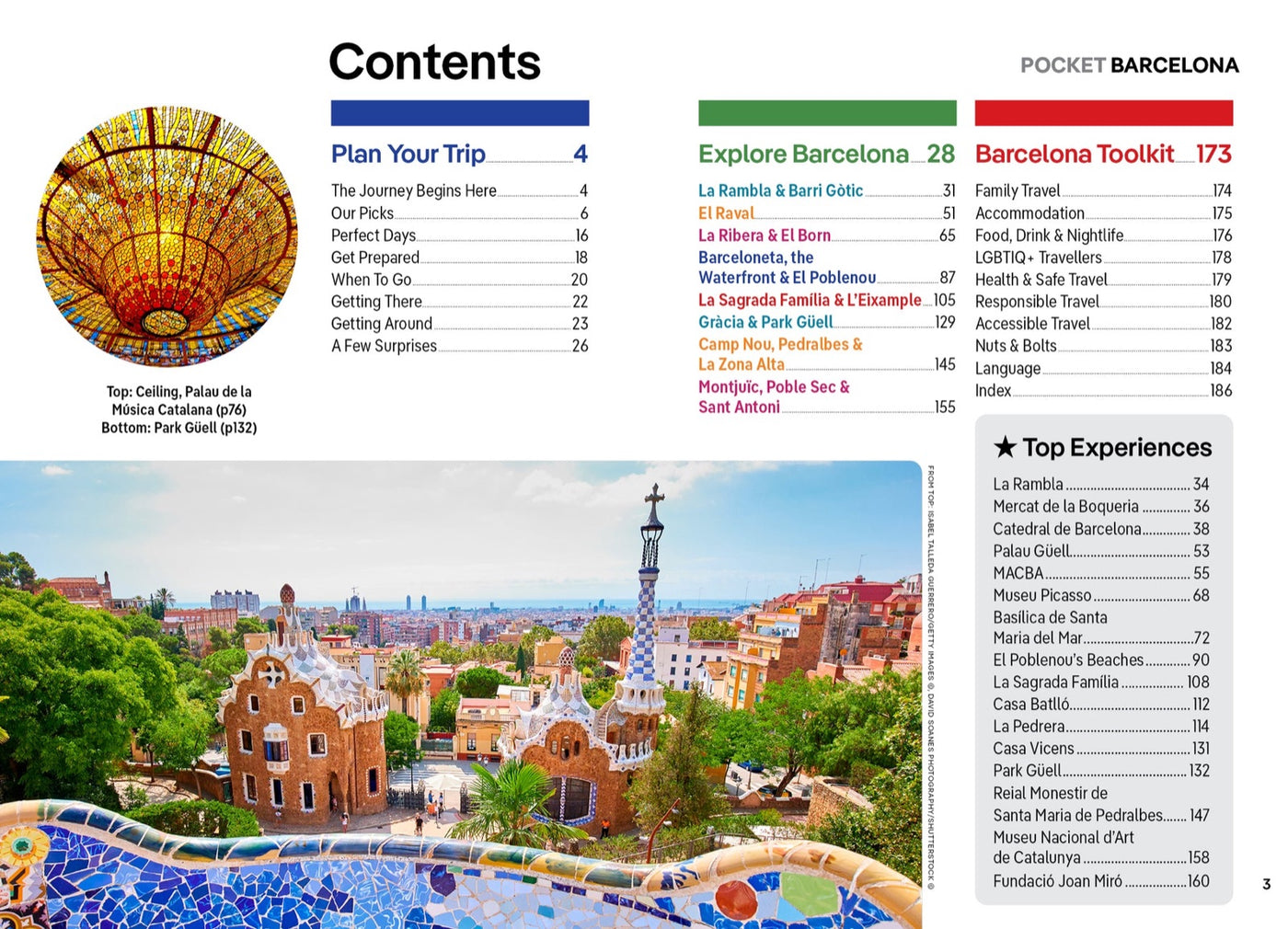 Lonely Planet Pocket Barcelona inside page 1