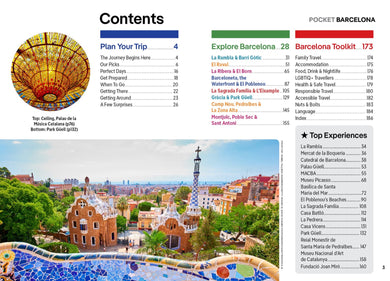 Lonely Planet Pocket Barcelona inside page 1
