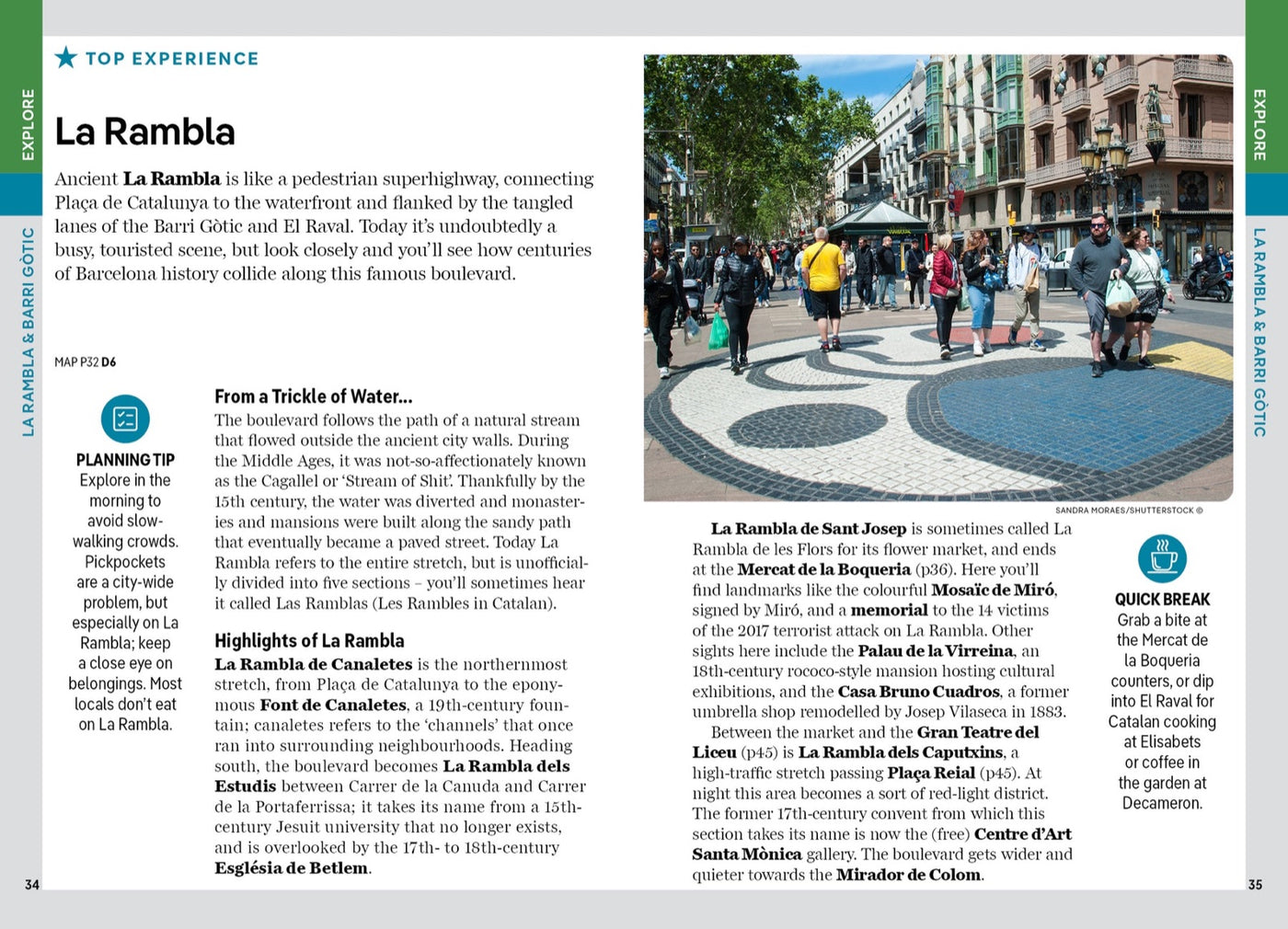 Lonely Planet Pocket Barcelona inside page 9