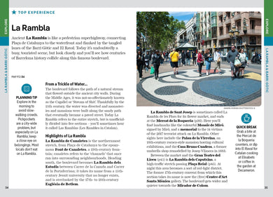 Lonely Planet Pocket Barcelona inside page 9