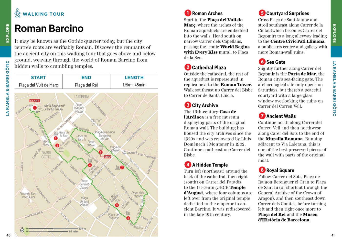 Lonely Planet Pocket Barcelona inside page 10