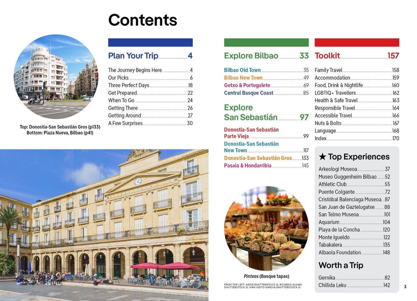 Lonely Planet Pocket Bilbao & San Sebastian inside page 1
